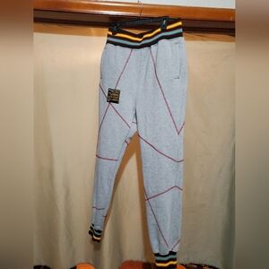 African American College Alliance Frankenstein 92 red gray stitch XL